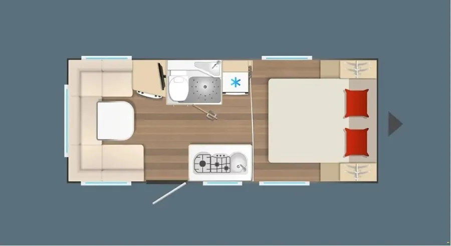Caravane - Burstner - B66 AVERSO 485 TS - 2026